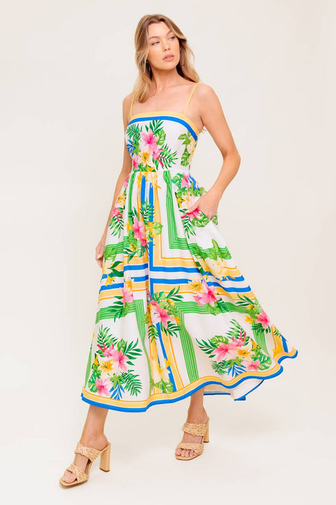 floral-harmony-woven-midi-dress Flying Tomato-Sophia's StyleDRESSES-1